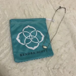 Kendra Scott Silver Elisa Necklace